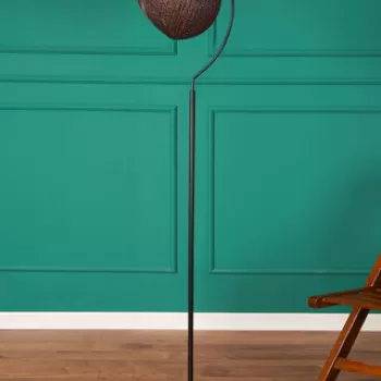 Lampadar, FullHouse, 390FLH1144, Metal, Rosu/Negru imagine