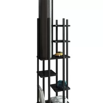 Lampadar, FullHouse, 390FLH1157, PAL, Negru imagine