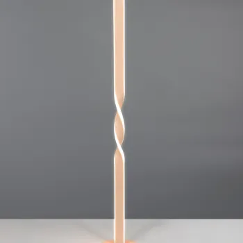 Lampadar Ginko, RL, 20x109.8 cm, 19W, 1x SMD, metal, bej imagine
