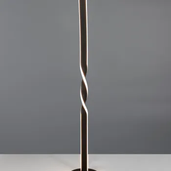 Lampadar Ginko, RL, 20x110 cm, 19W, 1x SMD, metal, negru mat imagine