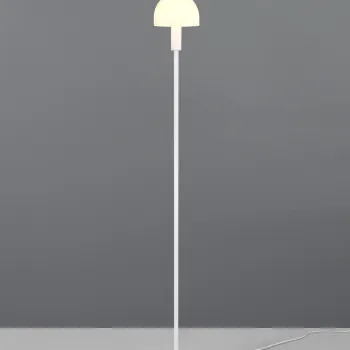 Lampadar Glenn, RL NOW, 18x120 cm, 10W, 1x E14, metal, alb mat imagine