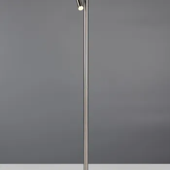 Lampadar Gomez, RL, 22x130 cm, 3W, 1x SMD, metal, nichel mat imagine