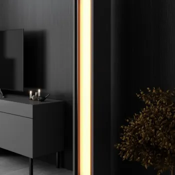Lampadar, Hanah Home, Nova, 19.2x141x17 cm, Antracit imagine