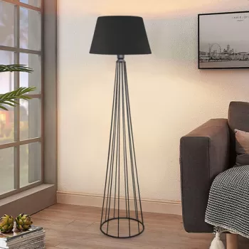 Lampadar, Insignio, 780SGN2619, Metal, Negru imagine