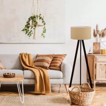 Lampadar, Insignio, 780SGN4446, PVC, Maro deschis imagine