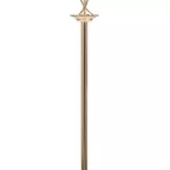 Lampadar Leaves, Mauro Ferretti, 1 x E27, 40W, O 38x167 cm, negru/auriu imagine