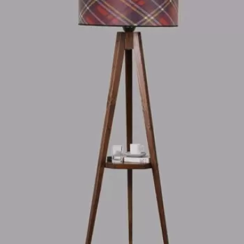 Lampadar, Luin, 534LUN3256, Metal/Lemn, Multicolor imagine