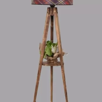 Lampadar, Luin, 534LUN3270, Lemn, Multicolor imagine