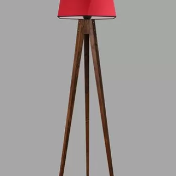 Lampadar, Luin, 534LUN3276, Lemn, Rosu imagine