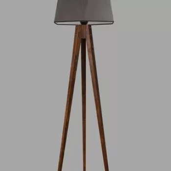 Lampadar, Luin, 534LUN3278, Lemn de brad, Gri inchis imagine