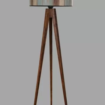 Lampadar, Luin, 534LUN3281, Lemn, Multicolor imagine