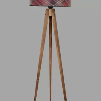 Lampadar, Luin, 534LUN3283, Lemn, Multicolor imagine