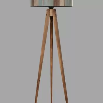 Lampadar, Luin, 534LUN3284, Lemn, Multicolor imagine