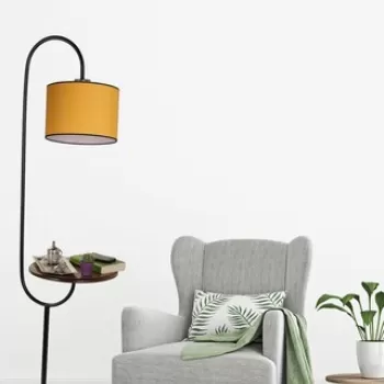 Lampadar, Luin, 534LUN3550, Metal, Galben mustar imagine