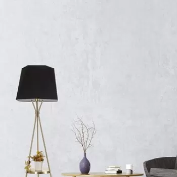 Lampadar, Luin, 534LUN3684, Metal, Negru imagine