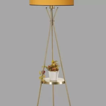 Lampadar, Luin, 534LUN3688, Metal, Galben mustar imagine