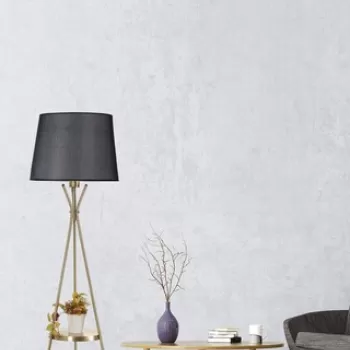 Lampadar, Luin, 534LUN3690, Metal, Negru imagine