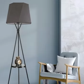 Lampadar, Luin, 534LUN3706, Metal, Gri inchis imagine