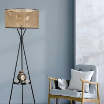 Lampadar, Luin, 534LUN3715, Metal, Maro deschis imagine