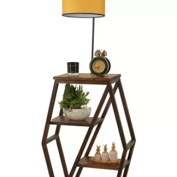 Lampadar, Luin, 534LUN4113, Metal, Galben imagine