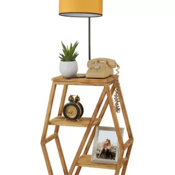 Lampadar, Luin, 534LUN4123, Metal, Galben imagine