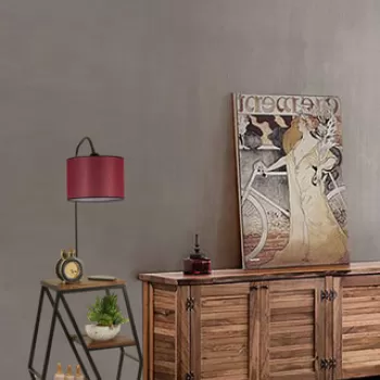 Lampadar, Luin, 534LUN4134, Metal, Rosu claret imagine