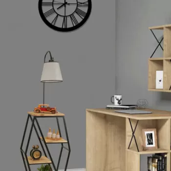 Lampadar, Luin, 534LUN4140, Metal, Gri deschis imagine