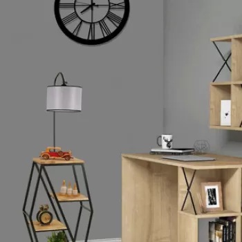 Lampadar, Luin, 534LUN4143, Metal, Gri deschis imagine