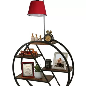 Lampadar, Luin, 534LUN4150, Metal, Rosu imagine