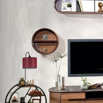 Lampadar, Luin, 534LUN4153, Metal, Rosu claret imagine