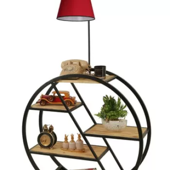 Lampadar, Luin, 534LUN4161, Metal, Rosu imagine