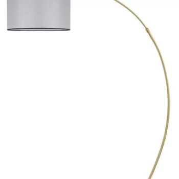 Lampadar, Luin, 534LUN4219, Metal, Gri deschis imagine