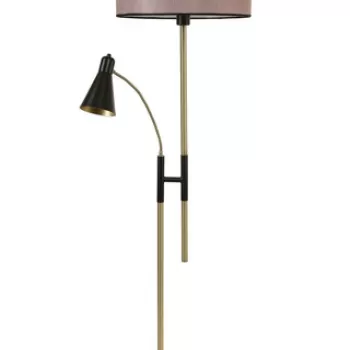 Lampadar, Luin, 534LUN4275, Metal, Trandafir praf / cupru imagine