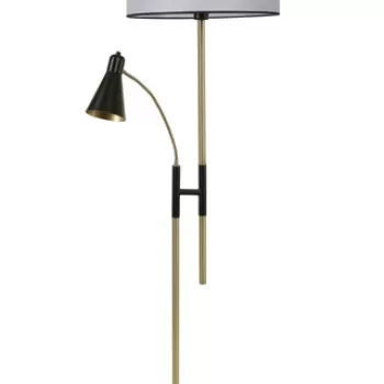 Lampadar, Luin, 534LUN4277, Metal, Gri deschis imagine