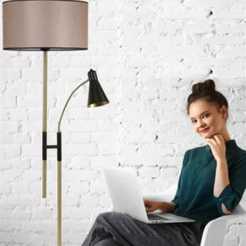 Lampadar, Luin, 534LUN4278, Metal, Rachita imagine