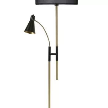 Lampadar, Luin, 534LUN4279, Metal, Negru imagine