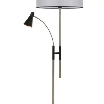 Lampadar, Luin, 534LUN4288, Metal, Gri deschis imagine