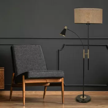 Lampadar, Luin, 534LUN4295, Metal, Rachita imagine