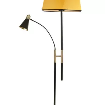 Lampadar, Luin, 534LUN4302, Metal, Galben imagine