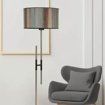 Lampadar, Luin, 534LUN4322, Metal, Multicolor imagine