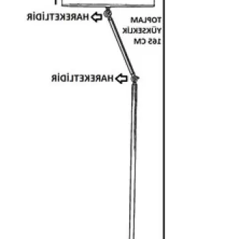 Lampadar, Luin, 534LUN4442, Metal, Nurca / negru / auriu imagine