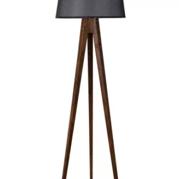 Lampadar, Luin, 8284-4, E27, 60 W, lemn/textil imagine