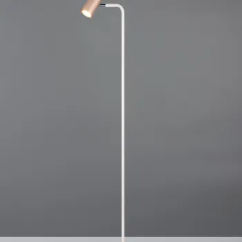 Lampadar Marley, TRIO, 23x39x151 cm, 5W, 1x GU10, metal, alb/bronz imagine