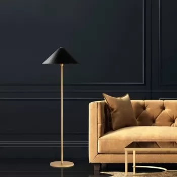 Lampadar, Mixed - 11511, Fulgor, 46 x 150 cm, 1 x E27, 40W, auriu imagine