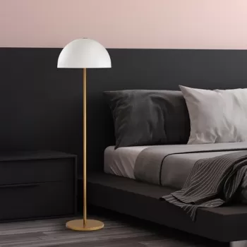 Lampadar, Mixed - 11514, Fulgor, 40 x 154 cm, 1 x E27, 40W, auriu imagine