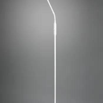 Lampadar Monza, TRIO, 25x50x145 cm, 12W, 1x SMD, metal, alb mat imagine