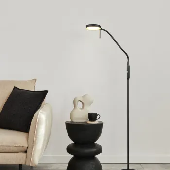 Lampadar Moreno, RL, 22x11x160.5 cm, 3W, 1x SMD, metal, negru mat imagine