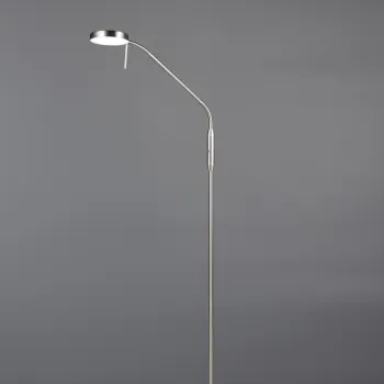 Lampadar Moreno, RL, 22x11x160.5 cm, 3W, 1x SMD, metal, nichel mat imagine