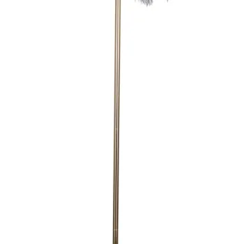 Lampadar Palm, Mauro Ferretti, 3 x E14, 40W, 55x160 cm, fier, auriu/gri imagine