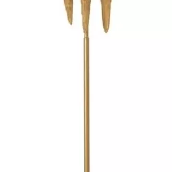 Lampadar Parrots, Mauro Ferretti, 1 x E27, 40W, O 37x164.5 cm, negru/auriu imagine